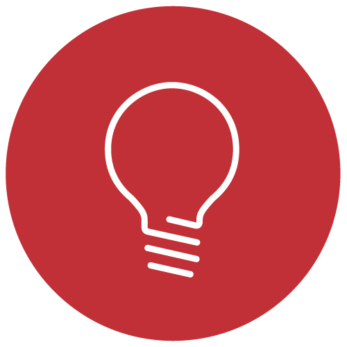 Inverted patent badge icon
